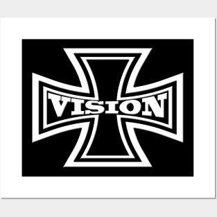 Iron Cross Vision Motorcycle Posters and Art